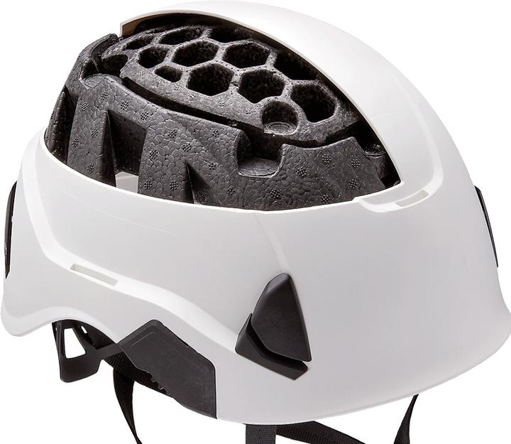 Produktbild Petzl Leichter Schutzhelm für Höhen und Boden - weiss (53 - 63 cm)