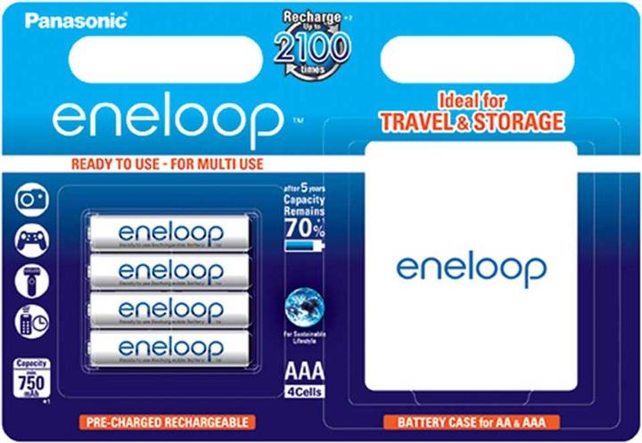 Actual product image Panasonic eneloop & Box (4 pcs., AAA, 800 mAh)