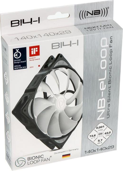Produktbild Noiseblocker NB-eLoop B14-1 (140 mm, 1 x)