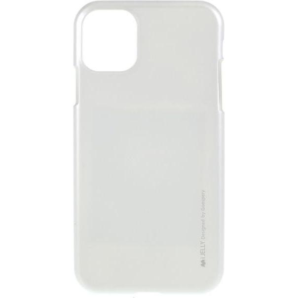 Goospery iJelly Metal Series (Apple iPhone 11 Pro), Smartphone Hülle, Silber