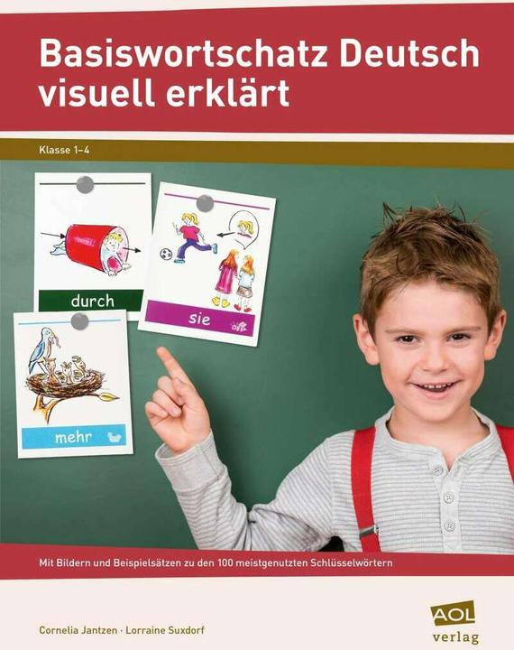 Produktbild Basiswortschatz Deutsch visuell erklärt (Deutsch, Cornelia Jantzen, 2016)
