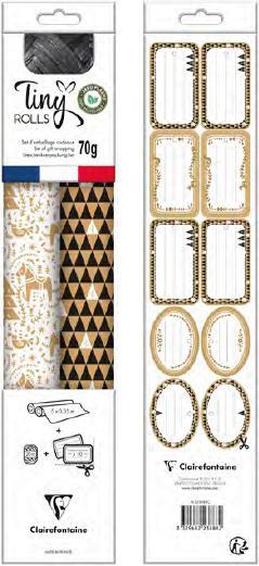 Produktbild Clairefontaine Tiny Rolls Set (1x)