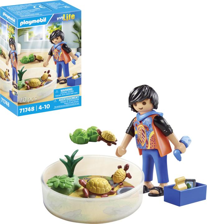 Actual product image Playmobil Turtle terrarium (71748)