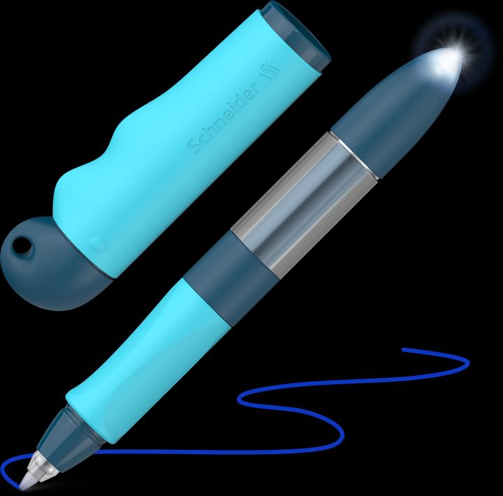 Actual product image Schneider Rollerball Base Senso blue/turquoise (blue-turquoise, 1 x)