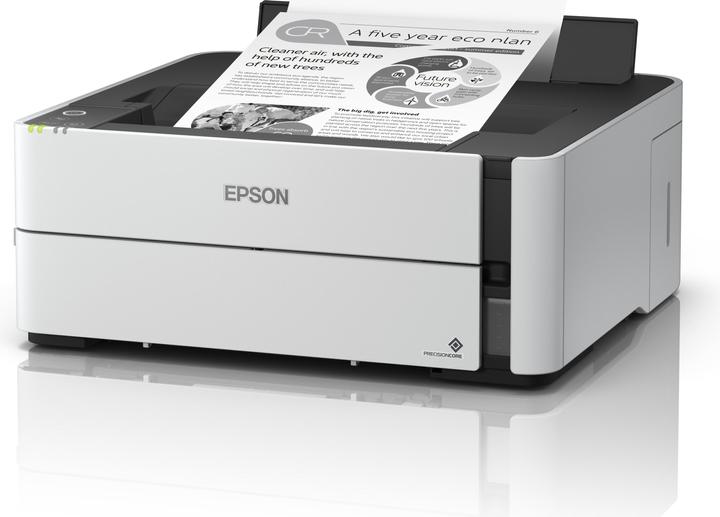 Produktbild Epson EcoTank M1180 - Drucker - s/w - Duplex (Tintenpatrone, Schwarz-Weiss)