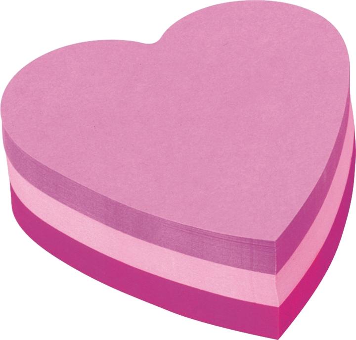 Post-it Herz (70 x 70 mm)