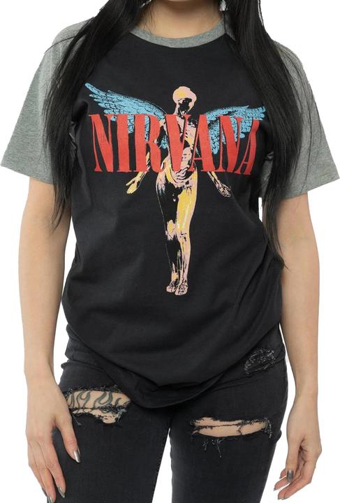 Produktbild Nirvana Angelic TShirt Raglanärmel (XL)