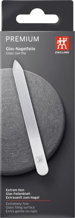 Produktbild Zwilling Display 20 Stk. Glasnagelfeile schwarz/weiss (Promo 20)