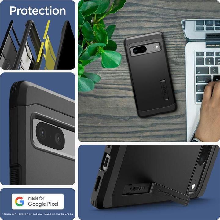 Immagine prodotto Spigen Custodia Tough Armor per Google Pixel 7 - nero (Google Pixel 7)