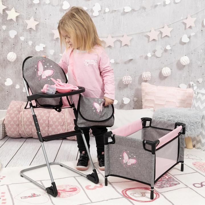 Actual product image Bayer Doll Chair Bed Bag Pacifier Accessories