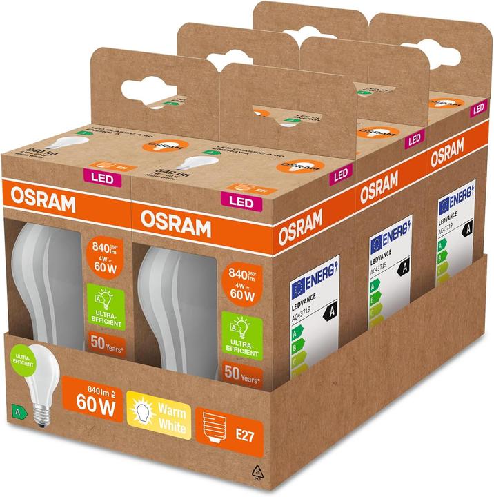 Actual product image Osram Led Filament Classic A (E27, 806 lm, 1 x)