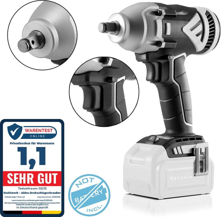 Actual product image Stahlwerk Brushless cordless impact wrench ADS-20 ST without battery
