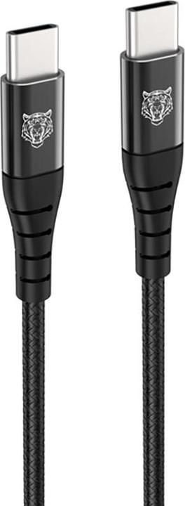 Image du produit Tiger Power Lite Cable Renforce USB-C USB-C 2m Noir (2 m)