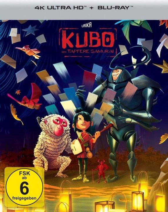 Actual product image Plaion Kubo - The brave samurai (DVD, Blu-ray, 2016, German)