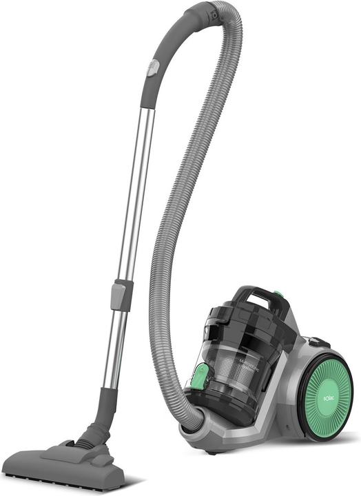 Image du produit Solac Valorous, 800 W, Cylinder vacuum, Dry, Bagless, HEPA, Multi cyclonic/filtering