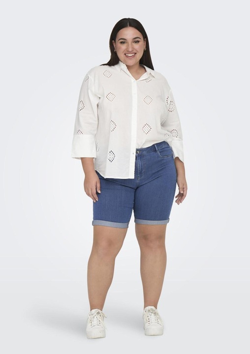 Image du produit Only Curvy Thunder Reg Short en jean long (44)