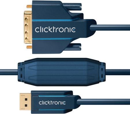 Actual product image clicktronic DisplayPort — DVI (2 m)