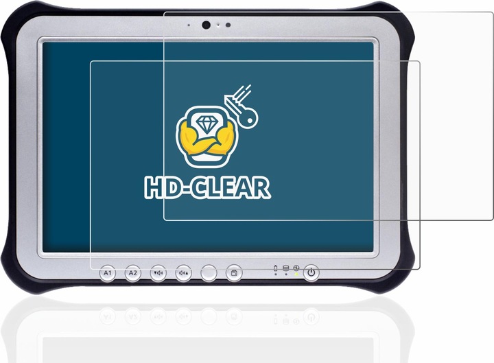 Produktbild BROTECT Schutzfolie Displayschutz Klar (2 Stück, Toughpad FZ-G1)