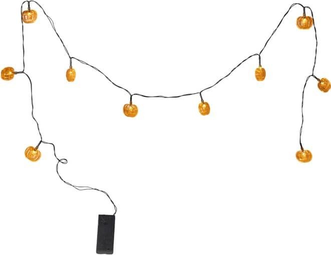 Actual product image MICA Living 10 LED fairy lights - pumpkins - approx. 120 cm (1.20 m)