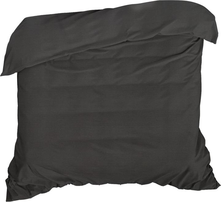 Produktbild Eurofirany NOVA COLOR POS / NOVAC / CZA / PO Cotton duvet cover with satin sheen, 220X200 cm, color: black (Duvetbezug, 220 x 200 cm)