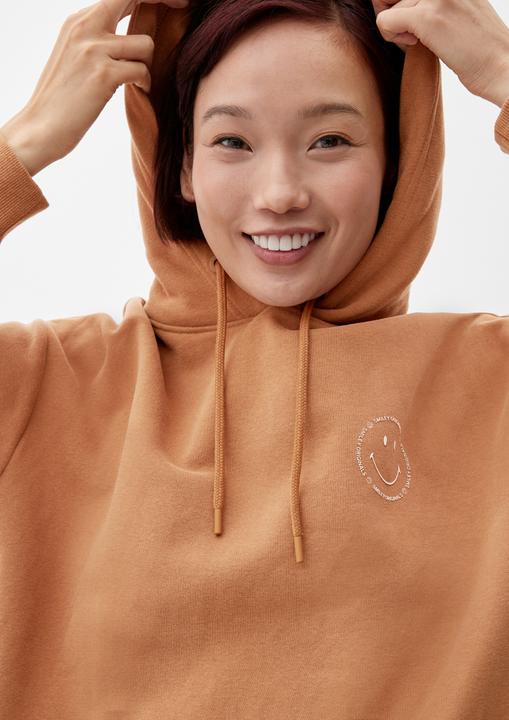 Produktbild s.Oliver Sweatshirt Langer Sweater mit Smiley®-Print (42)