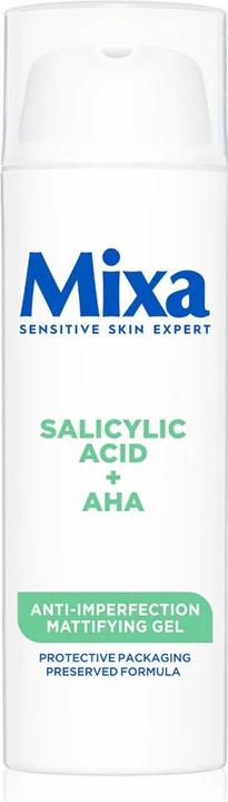 Actual product image Mixa Salicylic Acid + AHA Anti-Imperfection Mattifying Gel (50 ml, Face gel)