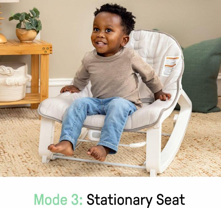 Produktbild Ingenuity Baby-Liegestuhl Weiss Grau