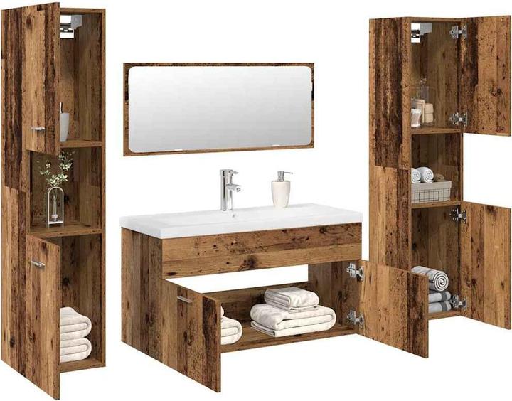 Produktbild vidaXL Badezimmermöbel-Set