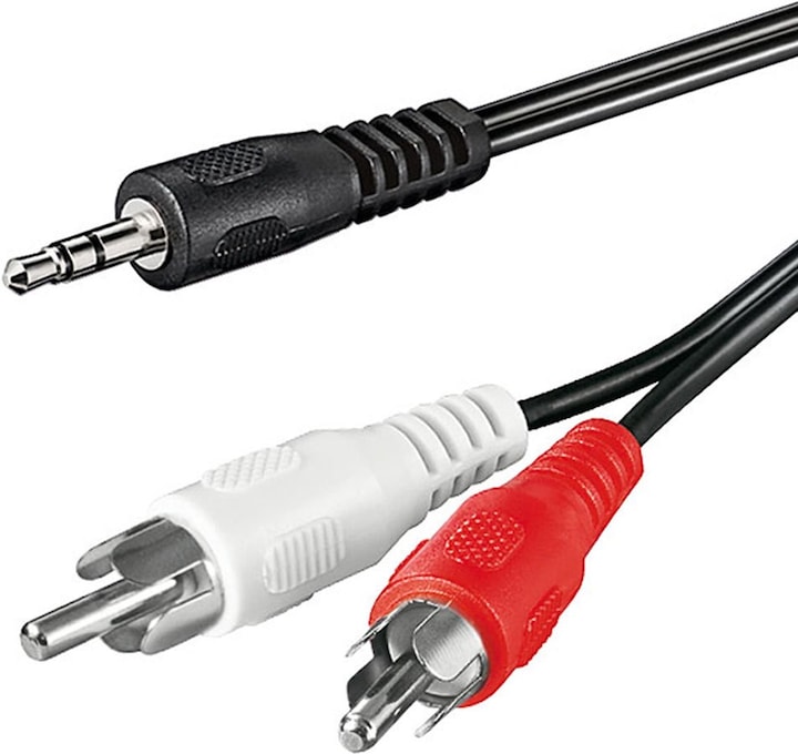 Immagine prodotto Value Jack stereo - 2x cinch (1.50 m, Connettore da 3,5 mm (AUX), Cinch)