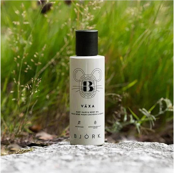 Actual product image Darphin Bjork Vaxa Baby Nourishes Smooths Oil For Hair And Body - 125 Ml