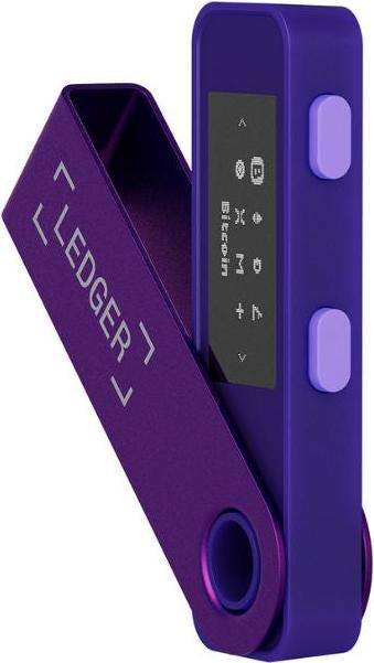 Produktbild Ledger Nano S Plus Krypto-Hardware-Geldbörse Purple Amethyst