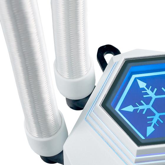 Produktbild Silverstone Permafrost PF240W-ARGB, V2 Komplett-Wasserkühlung