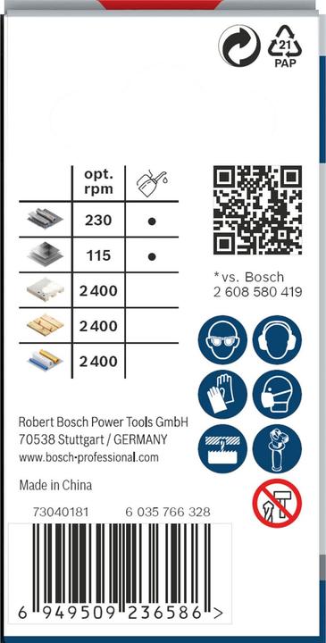 Actual product image Bosch Professional Zubehör PRO Multi material hole saw, 38 mm, with thread (38 millimetres)