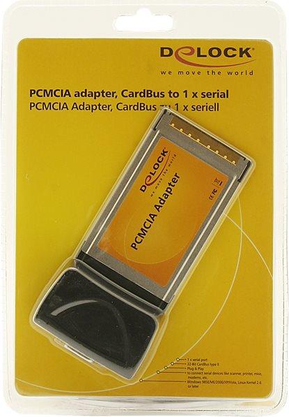 Immagine prodotto Delock 61622 PCMCIA CardBus a 1 x seriale