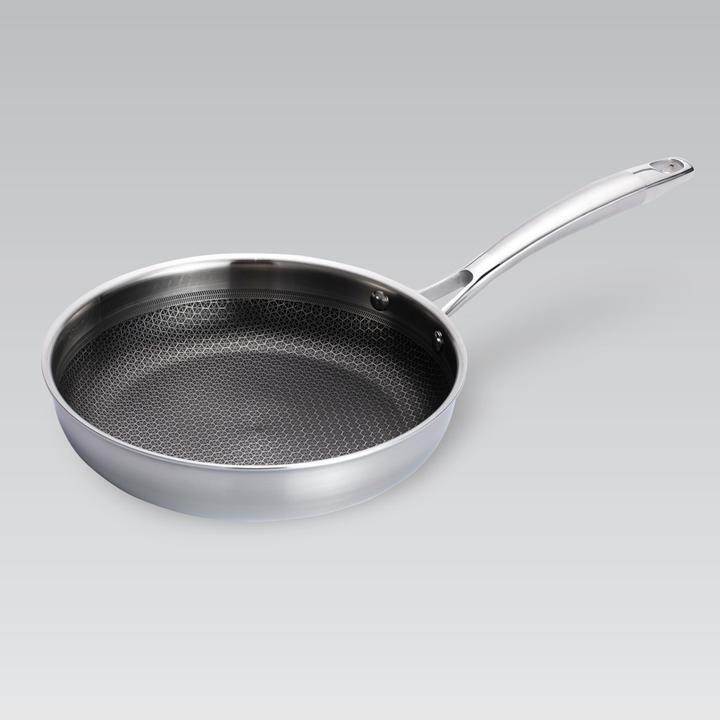 Actual product image Maestro Frying pan professional MR-1224-24 24 cm (Aluminium, Steel, 24 x 5.50 cm)