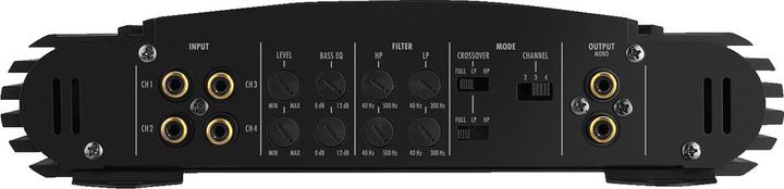 Produktbild Monacor Car-HiFi-Verstärker 700W (4-Kanal-Verstärker)