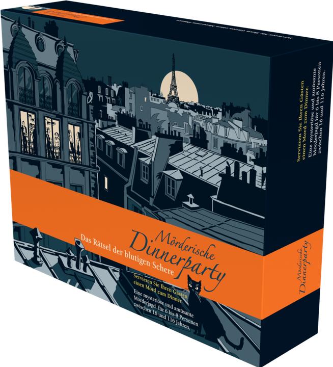 Actual product image Murderous dinner party The mystery of the bloody scissors (German)