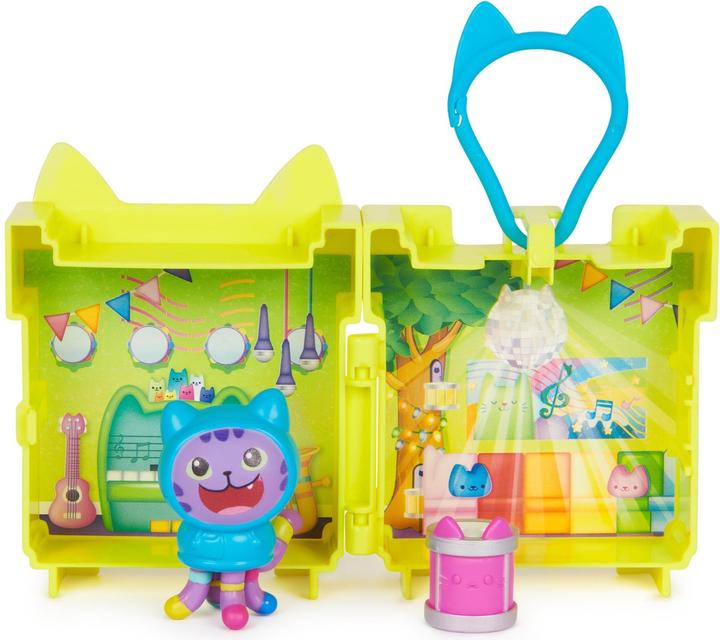 Gabby's Dollhouse Mini Clip on Playset - DJ Catnip
