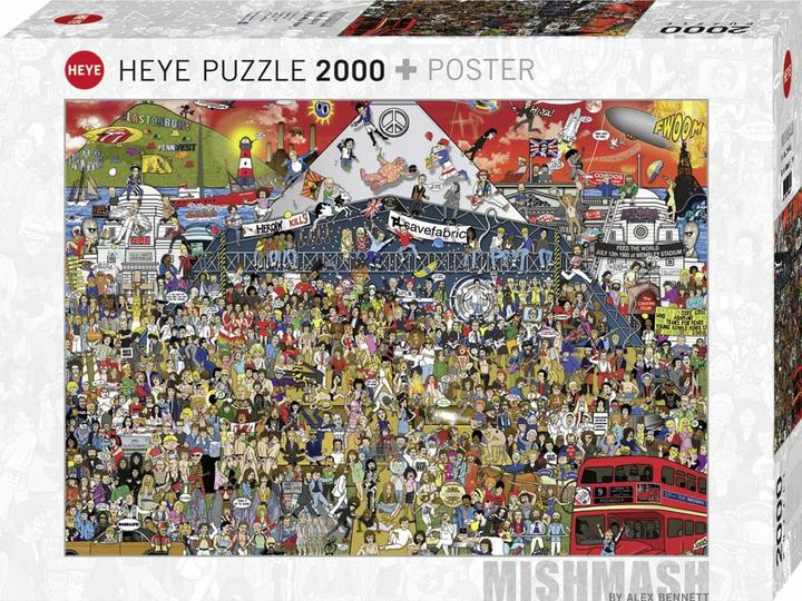 Produktbild Heye British Music History (2000 Teile)