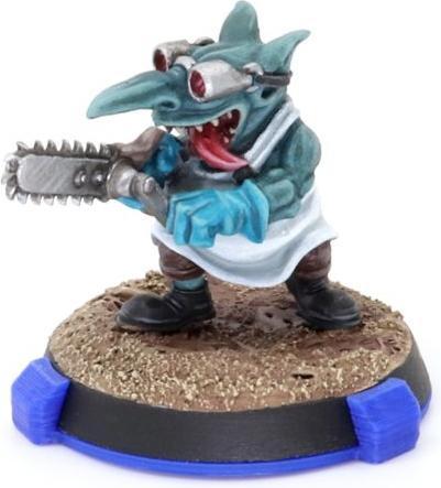 Actual product image Tabletop-Art Accessories Squad Marker - 25 mm Turquoise 10 parts (Plastic)