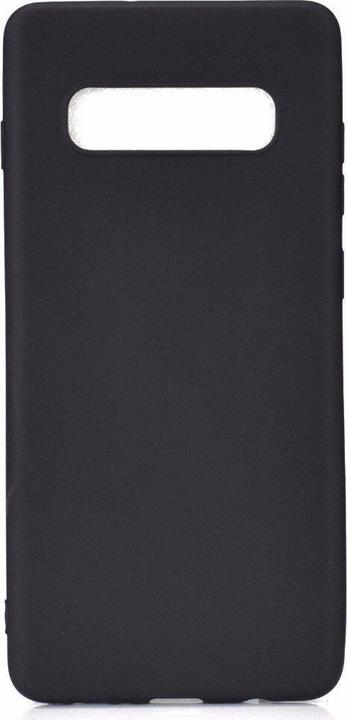 Actual product image Matt TPU case for Samsung Galaxy S10 Plus black (Samsung Galaxy S10+)