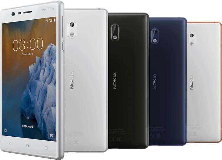 Produktbild Nokia 3 (16 GB, Tempered Blue, 5", Hybrid Dual SIM, 8 Mpx, 4G)