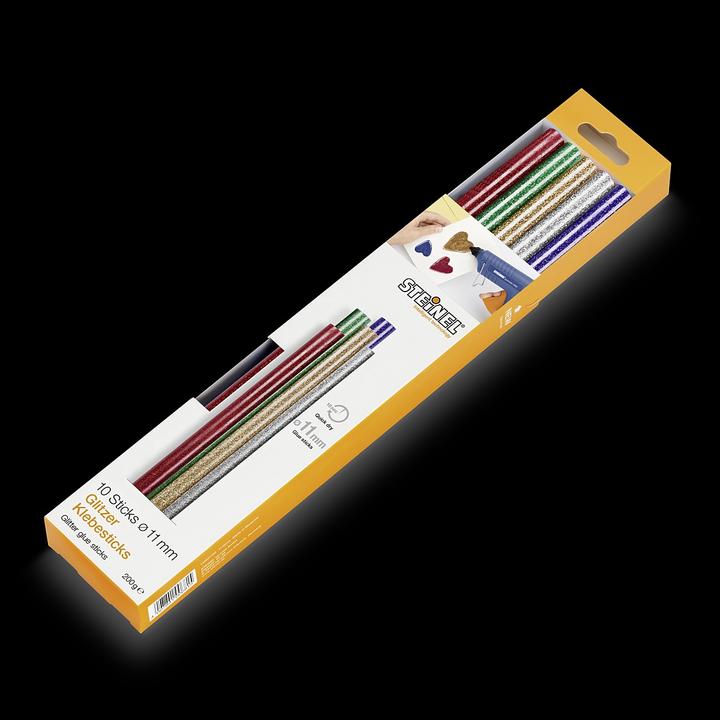 Actual product image Steinel Klebesticks Glitzer