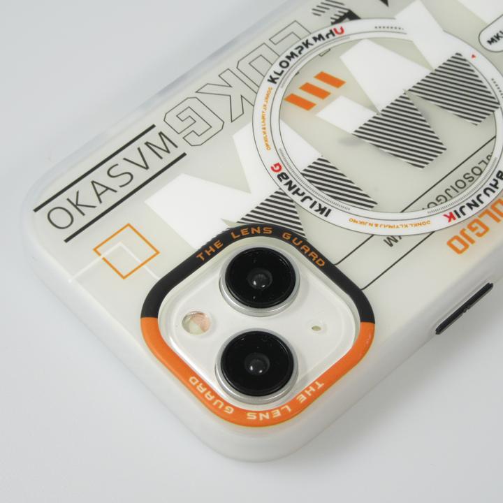 Produktbild PhoneLook Hülle MWK Cyber Grid Silikon mit MagSafe (Apple iPhone 15)