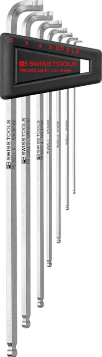 PB Swiss Tools L-key set PB 2222.LH-6