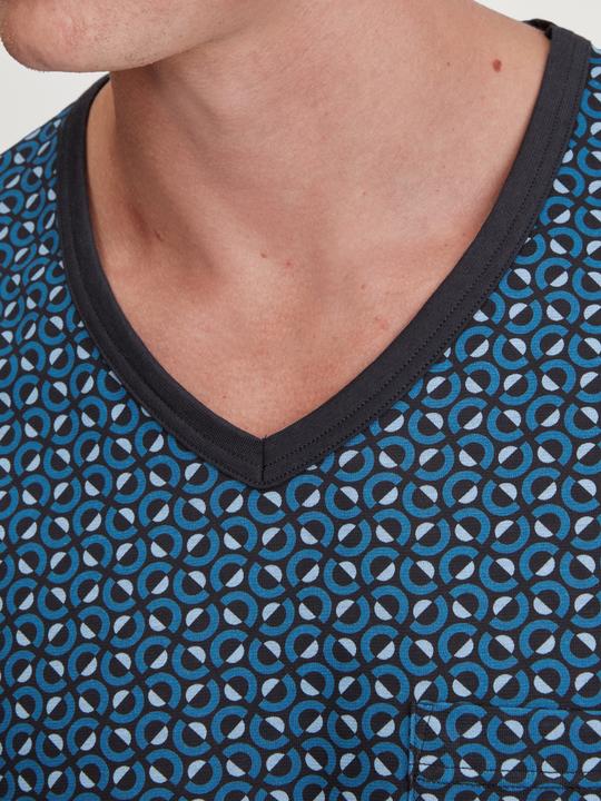 Produktbild Calida Relax Imprint Bündchen-Pyjama (S)
