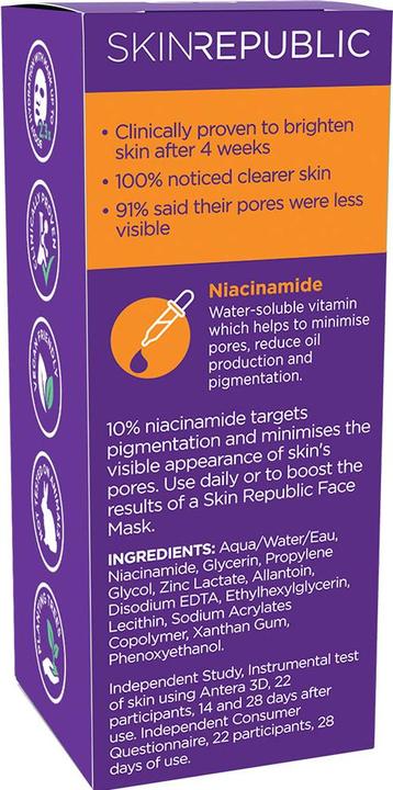 Energy Label Skin Republic - Niacinamide 10% + zinc 1% serum (30 ml)