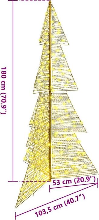 Immagine prodotto vidaXL Weihnachtsbaum Dekoration