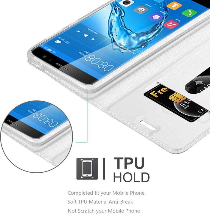 Actual product image Cadorabo Book Classy Style Cover (Huawei Nova Plus)
