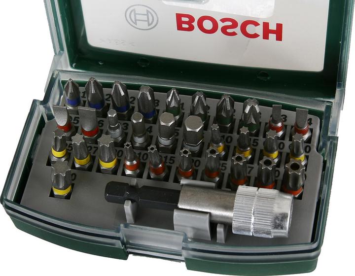 Actual product image Bosch Zubehör Screwdriver bit set with colour coding (Hexagonal)